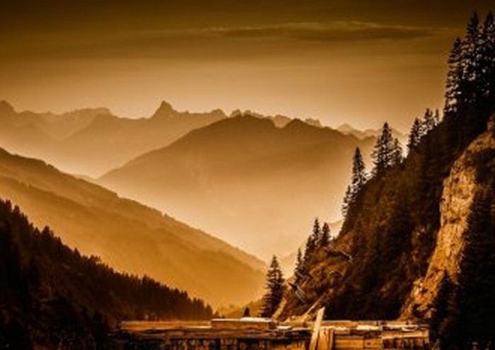 Arlberg Pass Wall Art Print